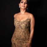 Tanishaa Mukerji Instagram - She looked in the mirror and said thank u! @makeupbyrishabk Outfit : @payalkeyalofficial Pr : @wedding_trip_ Jewellery: @popley.eternal Stylist: @stylebysaachivj Styling Team: @sanzimehta777 @styledbynikinagda Photographer - @the_pixeleyes