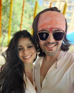 Tanishaa Mukerji Instagram - Holi ka त्योहार 🌈🌈🌈 Thank you @tanishaamukerji for having us, really had a great time. #holifestival #birthdaycelebrations