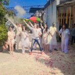 Tanishaa Mukerji Instagram - Holi Ho toh Aisi 🌈🌈🌈 #holi #festival #jhalakdikhlajaa #family #dance