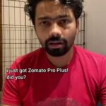 Tanmay Bhat Instagram - #partnership Since @inaveedm has free delivery now, he will be buying all kanda bhajia pav for the rest of the month #ZomatoProPlus