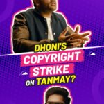 Tanmay Bhat Instagram - Aapke course ke paise main de dunga Mahi bhai, par please copyright strike mat dalna 🥲 #RigiForCreators #Rigi