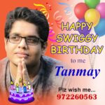 Tanmay Bhat Instagram – Yooo it’s shawty’s birthday! @swiggyindia 

And like all friends do – it is our moral obligation to get our treats. So the best Swiggy birthday wish in the comments gets my personal discount codes. From Swiggy. In your DM’s. Everyone else, enjoy the already amazing discounts on Swiggy 😬 Enjoy your dinner. 😘 #collab