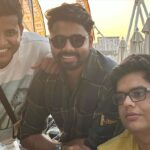 Tanmay Bhat Instagram - Baller time at the @ilt20official with this gang. Shoutout to @sportsbuzz.11 @tgbtroop for bringing the og gang down ✌️✌️Vlog incoming.