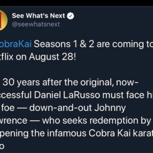 Tanner Buchanan Instagram - How I felt when I heard @cobrakaiseries Seasons 1 & 2 will be on @netflix August 28th!!!