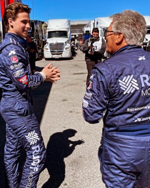 Tanner Buchanan Instagram - One of the best weekends of my entire life! Thank you @indycar for bringing me out and getting to experience first hand what it’s like to be in an Indy car with non other than legend @andrettimario and also getting to meet and talk with a couple of my favorite drivers @grosjeanromain and @12willpower