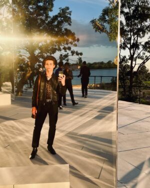 Tanner Buchanan Instagram - Thank you so much @ysl @anthonyvaccarello & @emmanueltomasini for inviting me to the @ysl fashion show. It was absolutely magical!
📸: @saskialawaks
Styled by: @avoyermagyan
