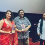 Tanushree Chakraborty Instagram - The journey continues ❣ #DeepFridge Screening at the @biffesblr in an almost housefull auditorium 🙏 @colorsofdreament @kyalkrishna @debasreedatta @adverbpr #touchinghearts #festivaldiaries #bengaluru #bengaluruinternationalfilmfestival
