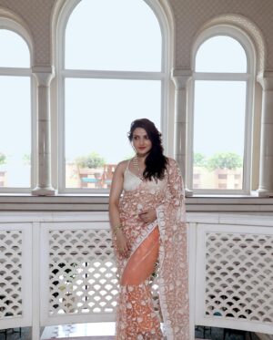 Tanushree Chakraborty Instagram - Saree is not just fabric; it’s a beautiful tapestry of our culture, traditions, and history. From the intricate weaves to the vibrant colors, each saree tells a story of artistry and pride. 

#SareeNotSari #TraditionalElegance #CulturalHeritage #TimelessBeauty
@ajkernandinii @rudra_saha_official