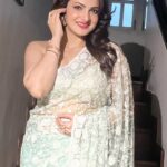 Tanushree Chakraborty Instagram - Ye dil tum bin…. Style @rudra_saha_official Saree @nandiniajker