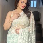 Tanushree Chakraborty Instagram - Ye dil tum bin…. Style @rudra_saha_official Saree @nandiniajker