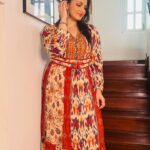 Tanushree Chakraborty Instagram - Click click… Styling @poulami.rgupta Outfit @shopverb Jewellery @ritu_lashkarajewellery