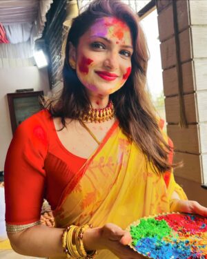 Tanushree Chakraborty Instagram - Subha Dol Yatra everyone…