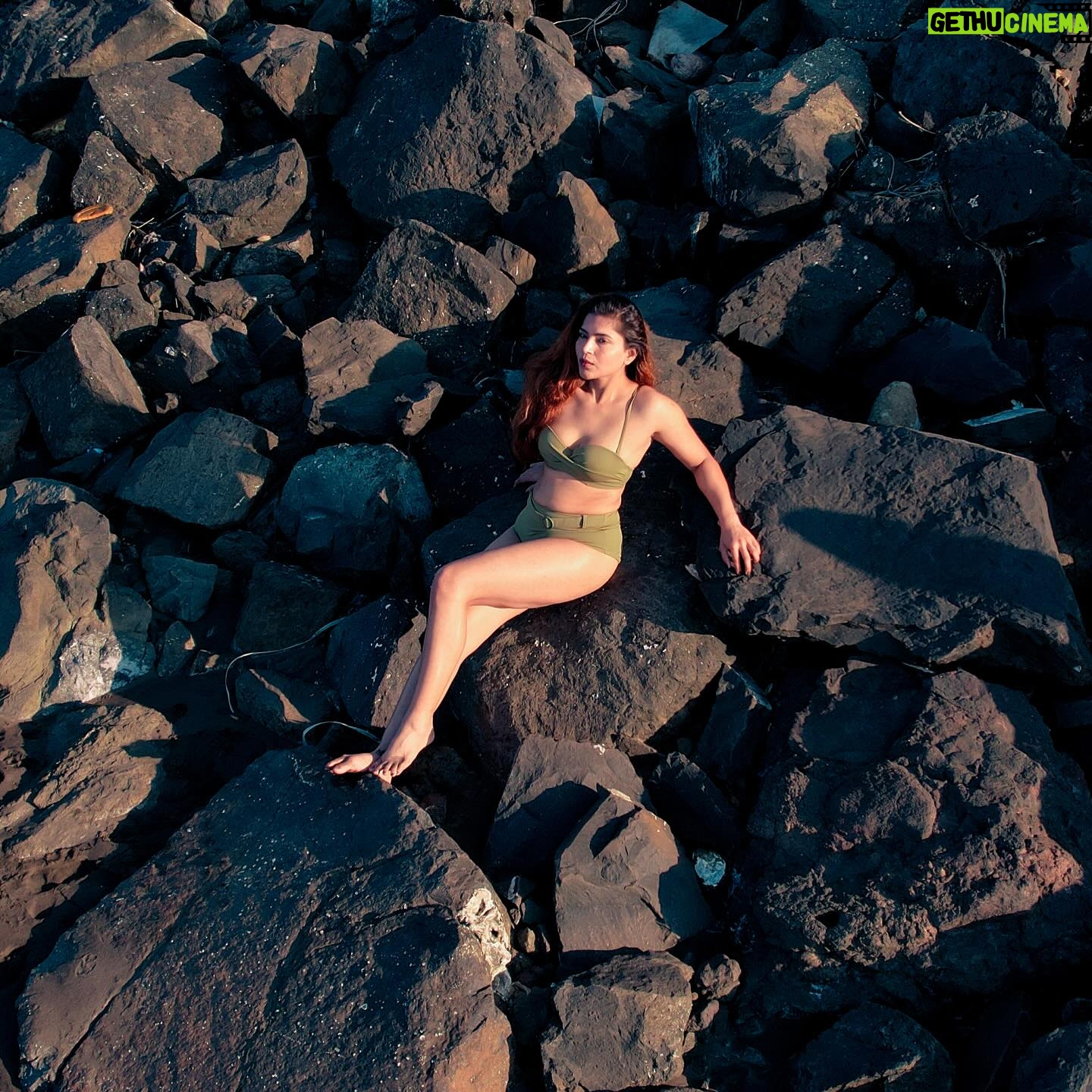 Tanya Chaudhari Instagram - Bikini season is the best season π . . . . π @hm πΈ @udankhatola_94 . . . . . #fridayvibes #beachlife #hmxme #bikinishoot #dronephotography #bikinis #bikiniseason #bikinimodel #tanyachaudhari
