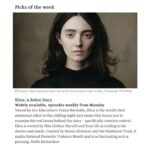 Tanya Reynolds Instagram - Eliza is a new fiction podcast about the worlds first emotional robot, and the world that tries to control her. Elegantly written by @emmalovesrobots, sensitively directed by @gejwatts, and created in partnership with @mancwomensaid and @thepankhurst, episodes are available from TODAY on spotify, apple, or wherever you get your podcasts. 🤖