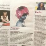 Tanya Reynolds Instagram - Eliza is a new fiction podcast about the worlds first emotional robot, and the world that tries to control her. Elegantly written by @emmalovesrobots, sensitively directed by @gejwatts, and created in partnership with @mancwomensaid and @thepankhurst, episodes are available from TODAY on spotify, apple, or wherever you get your podcasts. 🤖