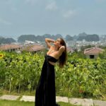 Tanya Sharma Instagram - Sunny side up 🌞 . . Wearing - @a.la.modebyakanksha Jewellery- @the.fun.company #travel #vietnam #picoftheday #tanyasharma { vietnam , travel , halongbay , luxury resorts , fashion , gowns , gratitude}