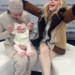 Tara Lipinski Instagram – 24.1.2024 We have waited for this moment for so long…I finally got to meet Gigi (My Goldie). 🥹🤍
@taralipinski @taraandjohnny 
@nbcolympics 
#figureskating #baby #love #nationals