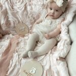 Tara Lipinski Instagram – My squirmy little munchkin. Taking these month milestone pics are proving to be more difficult every month. She is all over the place! It’s her little (big) cheeks for me. I could just eat her 🍰

#babypics #5monthsold #babygirl #babylove❤️ #girlmom #newbornbaby #babycheeks