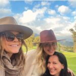 Tara Lipinski Instagram – A weekend filled with laughs til my belly hurt, dancing, eating, girl talk and lots of wine! Love you gals ❣️

#ojaigirlstrip #laughterisgoodforthesoul