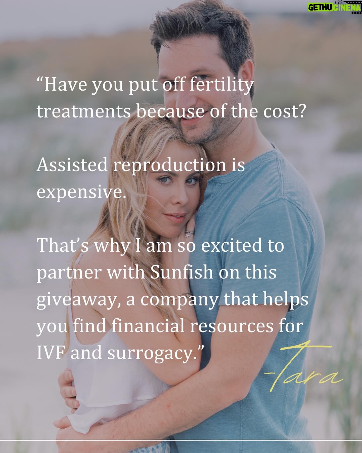 Tara Lipinski Instagram - I am deeply committed to helping and finding opportunities to those going through their own infertility and IVF journeys. I know the physical and emotional toll infertility takes. I will never forget the desperation and the urge I felt to fulfill my dream of building a family. However, treatment is costly and there are so many people who are not able to continue or start treatment because of financial restraints. I am so passionate about finding opportunities that could help. I reached out to Sunfish and instantly connected with their team. Their team's mission is to provide resources for people to navigate fertility treatments, and several of their team members are also going through their own infertility journeys. When you are part of this community, there is this unspoken understanding and deep connection to wanting to help others on similar journeys. So, I proposed this GIVEAWAY idea for my followers! And I'm so grateful and thankful that Sunfish fertility is generously making this contribution. How to enter: 1) Follow me & @joinsunfish 2) Comment "GOLD" on this post and Sunfish will follow up with a link to enter via DM. 3) Review the Terms & Conditions. This giveaway is administered by Sunfish and available in the following regions: Idaho, Michigan, Montana, New York (Albany and Onondaga County), North Carolina, Pennsylvania, and Utah. This giveaway is in no way affiliated with Instagram. Entries must be submitted via the form provided by Sunfish by 11:59 PST on November 30th 2023. Winners will be contacted via email on 12/2/2023. Link to Enter Terms & Conditions #fertilityissues #infertility #fertilitytreatments #fertilityproblems #fertilitycoach #fertilityawareness #fertilitytreatment #fertilityjourney #infertilitywarrior #ivfjourney #fertilityclinic #fertilityeducation #fertilitystruggles #ttc #ttccommunity #ivfsupport #surrogacyjourney #surrogacyjourneys #ivfwarrior