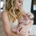 Tara Lipinski Instagram - Ooohhh my goodness. We got some pics back from Georgie’s newborn shoot. 💕 How many pics of Gigi is too much? Sorry in advance! Thank you @jennyquicksall for the most magical memories. #ivf #infertiltityawareness #surrogacy #newbornphotography #newbornphotographer #newbornphotoshoot