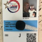 Tara Lipinski Instagram – Nationals 2024 X Georgie 💋 

My takeaways

– I love my boys. @johnnygweir @terrygannon83 My ride or dies. It’s as fun and in sync as day 1, how did we get this lucky?!🍀

– commentating on live TV with food poisoning is terrifying. Let’s never do that again.

-showing Gigi the ice for the first time and having her meet my skating/tv fam made my heart sing. I can’t wait til she actually calls J “Uncle Johnny” Also Gigi’s tv debut with the bottom pouty lip was perfect. 

– felt like my uncle was watching over me more than ever, so proud…as always. ❤️ 

#figureskating #newmom #bringbabytoworkday 
Dresses- @dressthepop