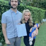 Tara Lipinski Instagram - Georgie’s 1st Halloween! ⛸️❄️ @bradgriffies made a costume that will be hard to match. Thank you!!!! Does anyone recognize it?! @toddkap commentated Gigi’s performance and I of course gave her an old school perfect 6.0 score of course! Brad - again thank you! It’s just too much. You are a talent and skaters are lucky to wear your beautiful designs. #babysfirsthalloween #halloween #newbornhalloween #figureskating #skating #olympics