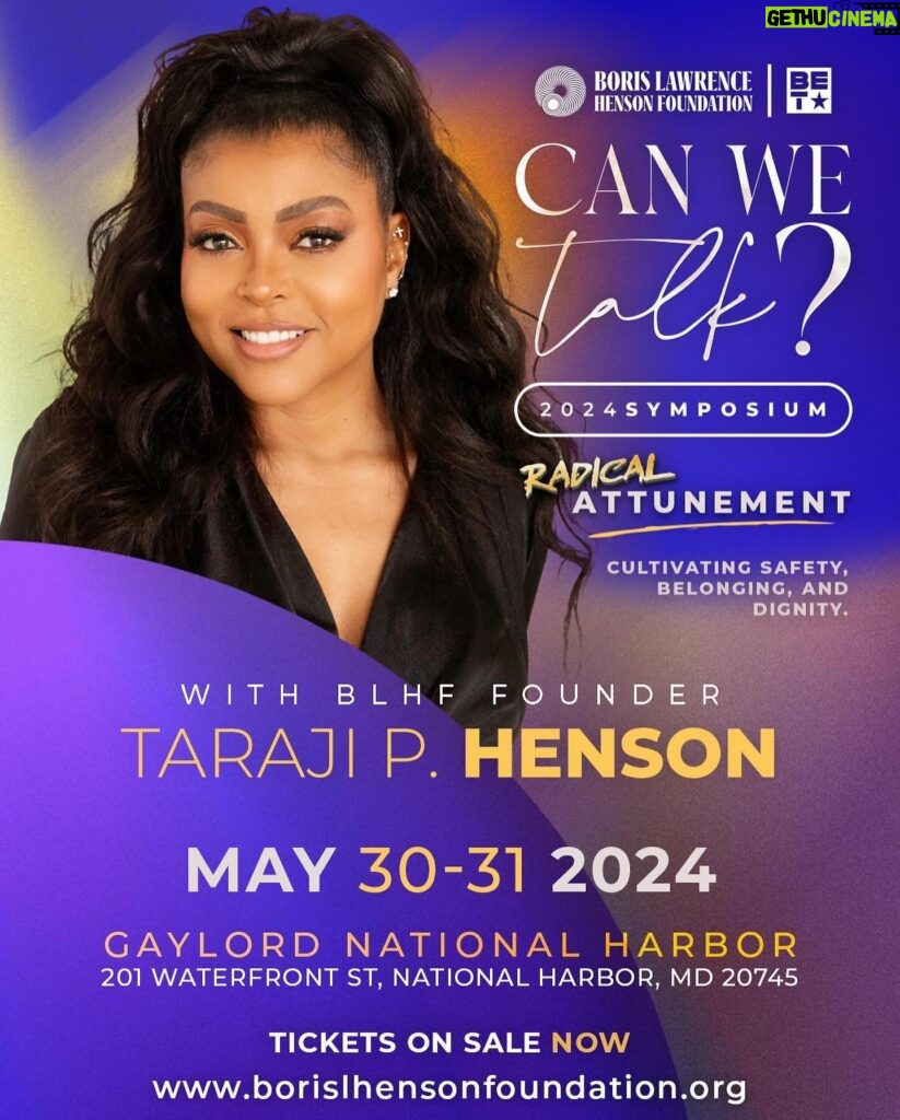 Taraji P. Henson Instagram - Join us as we delve into the intricate layers of generational trauma, religion, spirituality, and mental health within our beautiful Black families. ❤️ Through the power of candid dialogue and collective reflection, we’re dismantling the veil of silence and cultivating radical attunement within our families and ourselves. 👏🏾 This is more than a conversation; it’s a movement towards breaking cycles, uplifting hearts, and healing generations. 🖤💪🏾💫 Our panelists will confront the sanctified silence that has long shrouded our traumas, our conversation will shine a light on how religious beliefs, while comforting, can sometimes mask the depth of our emotional scars. 🙏🏽💔 This space blossoms into reality as we gather around the fireside of togetherness, igniting discussions that illuminate and liberate. 🖤🙌🏾 We invite you to be part of this transformative experience at BLHF’s annual Can We Talk? Symposium! 🚨👏🏾 This is your invitation to step into a new tradition of healing, to be embraced by a community that understands, to find joy in the journey, and to remember, always, that you are not alone. 💚 Tickets are available now in our bio! ✨ - @blhensonfoundation #MHAM #CWT2024 #Canwetalk #Breakthesilence #Breakthecycle #HealingTogether #GenerationalTrauma #SpiritualJourney #BlackMentalHealth #FamilyReunion