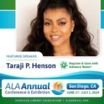 Taraji P. Henson Instagram - I’m thrilled to announce that I will be at ALA in June to discuss my debut picture book, “You Can Be a Good Friend (No Matter What!)! 📚 Register for #ALAAC24 today and SAVE with advance rates. https://t.co/RCoxvT9Zm8 @americanlibraryassociation @zonderkidz #youcanbeagoodfriend