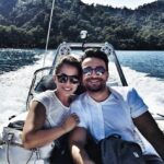 Tarkan Instagram - Evlilik yıldönümümüzün olduğu bu günlere romantik bir tbt yakışır… 2016’dan, evlendikten bir kaç hafta sonradan tatlı kareler…P&T❤️🧿 #tbt