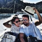Tarkan Instagram - Evlilik yıldönümümüzün olduğu bu günlere romantik bir tbt yakışır… 2016’dan, evlendikten bir kaç hafta sonradan tatlı kareler…P&T❤️🧿 #tbt