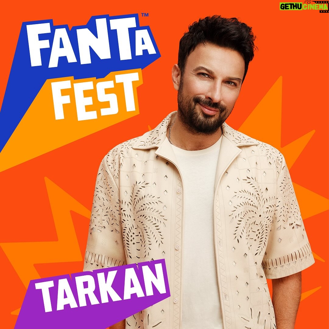 Tarkan Instagram - Bu yaz Fanta Fest’te buluşacağız🔥 Çok heyecanlı😘