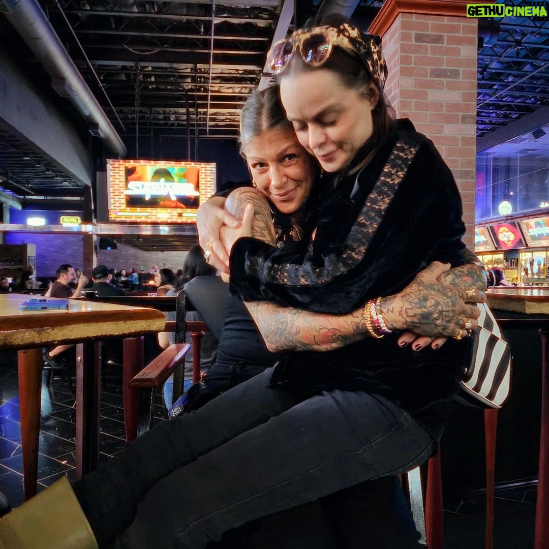 Taryn Manning Instagram - Safe in your arms. A true honest person? What a concept ππβοΈ @ash_a_818 #laughter and #joy no betrayal or lies. #ff sheβs straight Geesh