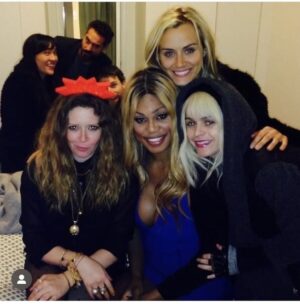 Taryn Manning Instagram - #tbt 🖤 #oitnb #happydays 😁