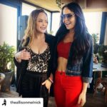 Taryn Manning Instagram - @theallisonmelnick 😀 @tarynmanning @harrietsrooftop ❤️