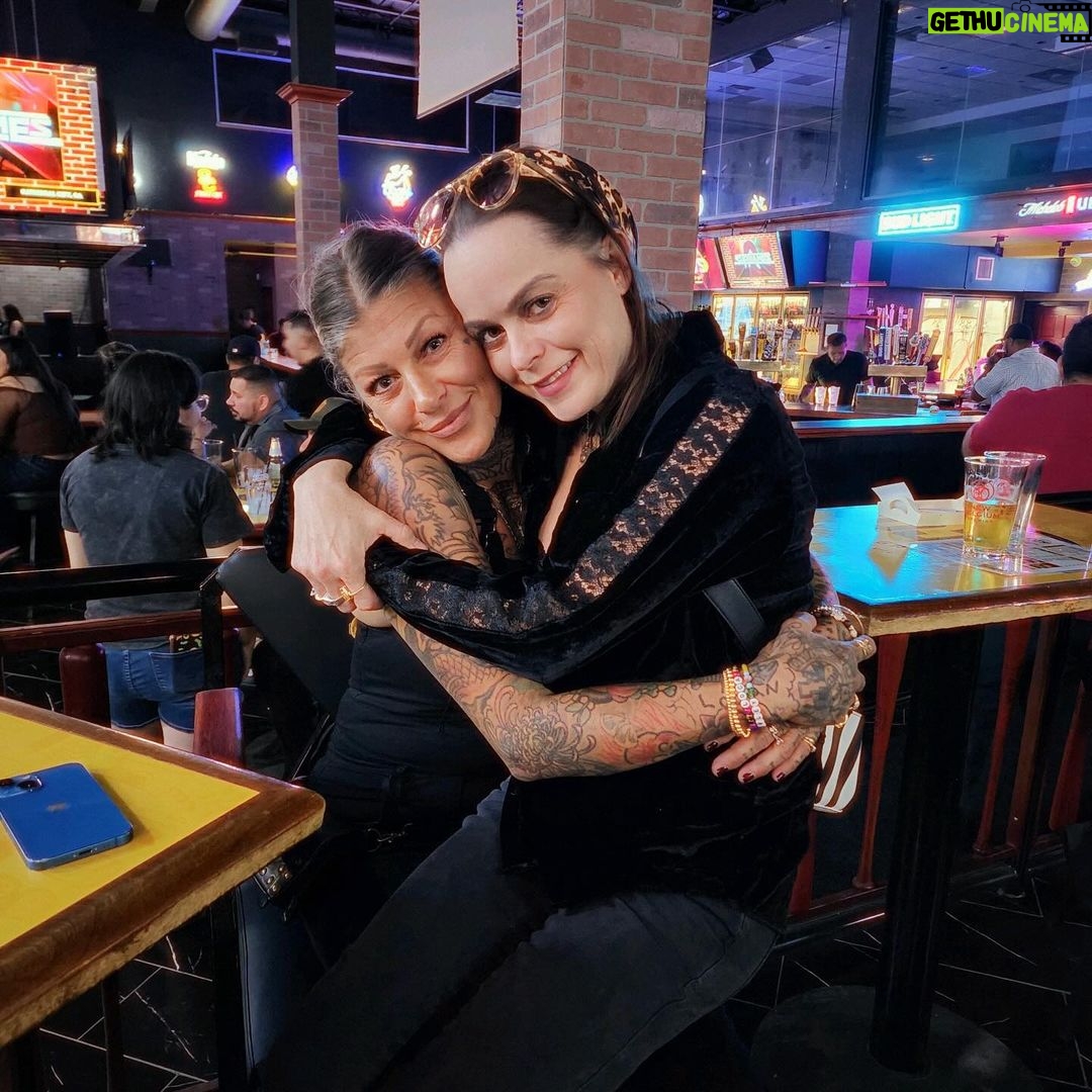 Taryn Manning Instagram - Safe in your arms. A true honest person? What a concept ππβοΈ @ash_a_818 #laughter and #joy no betrayal or lies. #ff sheβs straight Geesh