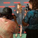 Taryn Manning Instagram – Thank you @marcellvonberlin for my amazing outfit for the premiere of #latinfrommanhattan🎬 From my feet all the way to the handbag! I loved it ❤️ #completeme #danceswithfilms #tclchinesetheatre #film Hollywood Walk of Fame