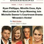 Taryn Manning Instagram – I am so honored to be part of such an important piece of history with so many actors I have grown up watching and admiring #mirandasvictim thank-you @deadline Middletown, New Jersey