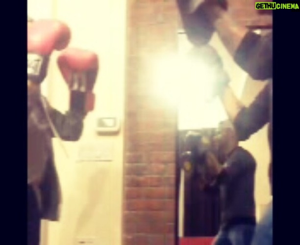 Taryn Manning Instagram - Training 🥊 #sloppy but still agro! Lol Thank you @justice4darrell for sending this. #freedom soon hang in there! Thank you for my life Holy Spirit, and of course mom mom and dad dad ❤️ #lifelessons #lifecanbehard but #livingisagift