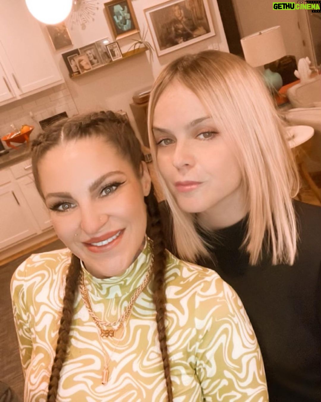 Taryn Manning Instagram - Thank you for making me feel pretty again, beautiful humans ๐โค๏ธAnd congrats to @brandonliberati for your nomination!!! I am so excited!!! Regards to his beautiful partner in crime @vickicasciola #hairmafia ๐ผ๐ป๐บ