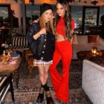 Taryn Manning Instagram - Sunday funday with the Queen @theallisonmelnick ❤️ love my @rowingblazers good times @harrietsrooftop 💋