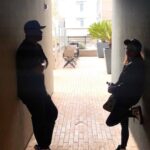Taryn Manning Instagram - Quick 🤫hallway meeting. Proud to be in your film, earn your friendship, and excited to be directed by you. Thank you for writing such a masterpiece for all of us. #borntobecreative
