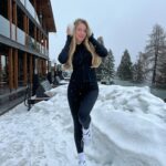 Tasha Ghouri Instagram – Magical moments like this ☁️ ⛄️ 
@dailyszn 
AD
