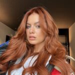 Tasha Ghouri Instagram - Erm hiiiii I did a thing!! Amber spice is here Thank you so much @hairbyheather.x and @hairby.stephanie for my new locks!! 💕💞💗