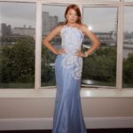 Tasha Ghouri Instagram - What an amazing day celebrating amazing people! It’s so inspiring to hear impactful stories, @princestrust thank you for having me and was an honour to present an award 💫🤍 @ethanleyland thank you for making this beautiful dress in two days!! Made me feel like a princess! 🧚‍♀️ @lorealparis thank you for my hair and makeup! Literally the glam was glamming, always great times with you 🤩 @tracychesterhair @georgiarosemua #makeup #hair #skin *im a brand ambassador for Loreal.