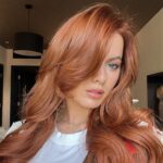 Tasha Ghouri Instagram - Erm hiiiii I did a thing!! Amber spice is here Thank you so much @hairbyheather.x and @hairby.stephanie for my new locks!! 💕💞💗