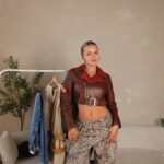 Tasha Ghouri Instagram - AD | I’ve been selling my pre-owned clothes for FREE on @ebay_uk! Using the money I’ve made, I’ve started building my summer wardrobe with some great finds, like this Jean Paul Gautier leather jacket! 💞💗 #eBay #ThingsPeopleLove