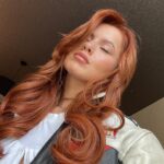 Tasha Ghouri Instagram - Erm hiiiii I did a thing!! Amber spice is here Thank you so much @hairbyheather.x and @hairby.stephanie for my new locks!! 💕💞💗