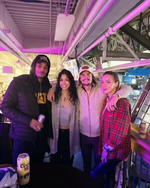 Tasya Teles Instagram - A little BTS sneak peak of our Shoresy fam setting the tone for Season 3.

Love these beauties...but who gets the game stick? 🏒 

#shoresy
@shoresyhockey @cravecanada