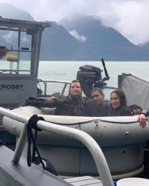 Tasya Teles Instagram - Being an actor is weird. You work alone at home, memorizing lines, becoming different people in the privacy of your own space, putting it on tape — then book a role and all of a sudden you’re working with a team that quickly becomes family.

These muddy days in the trenches on #the100 will always be cherished as wild and beautiful days, that somehow flew by and became wild and beautiful memories.

So excited to be at @Conageddon with this weekend with some of the kru, though we all can’t be together, I hold the most profound gratitude for the enormous cast, and teams of writers and crew members on set that kept us all together .  @cw_the100.

Featuring: @shelby.flannery @chuksta @elizajaneface @richardsharmon @jessicanoelleharmon @marieavgeropoulos @linzzmorgan @jrbourne1111 @elizajaneface @wildpip_morley